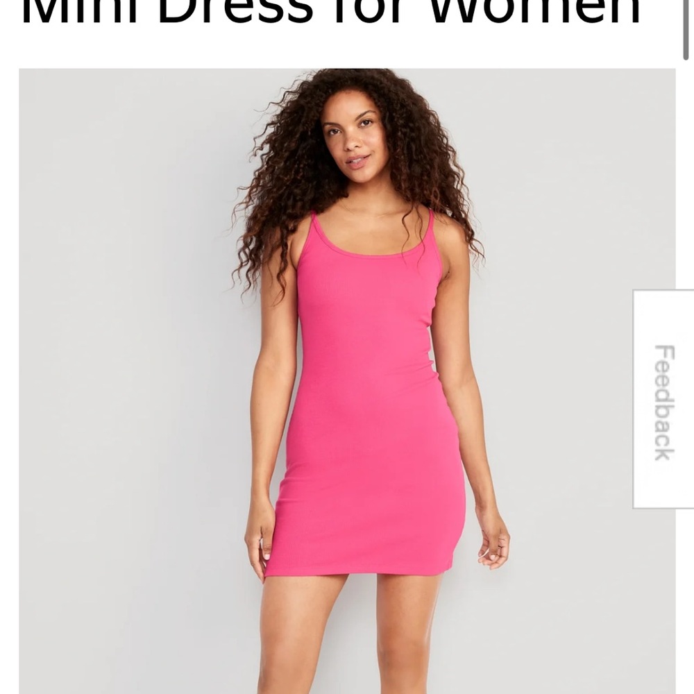 Old Navy Bright Pink Mini Dress